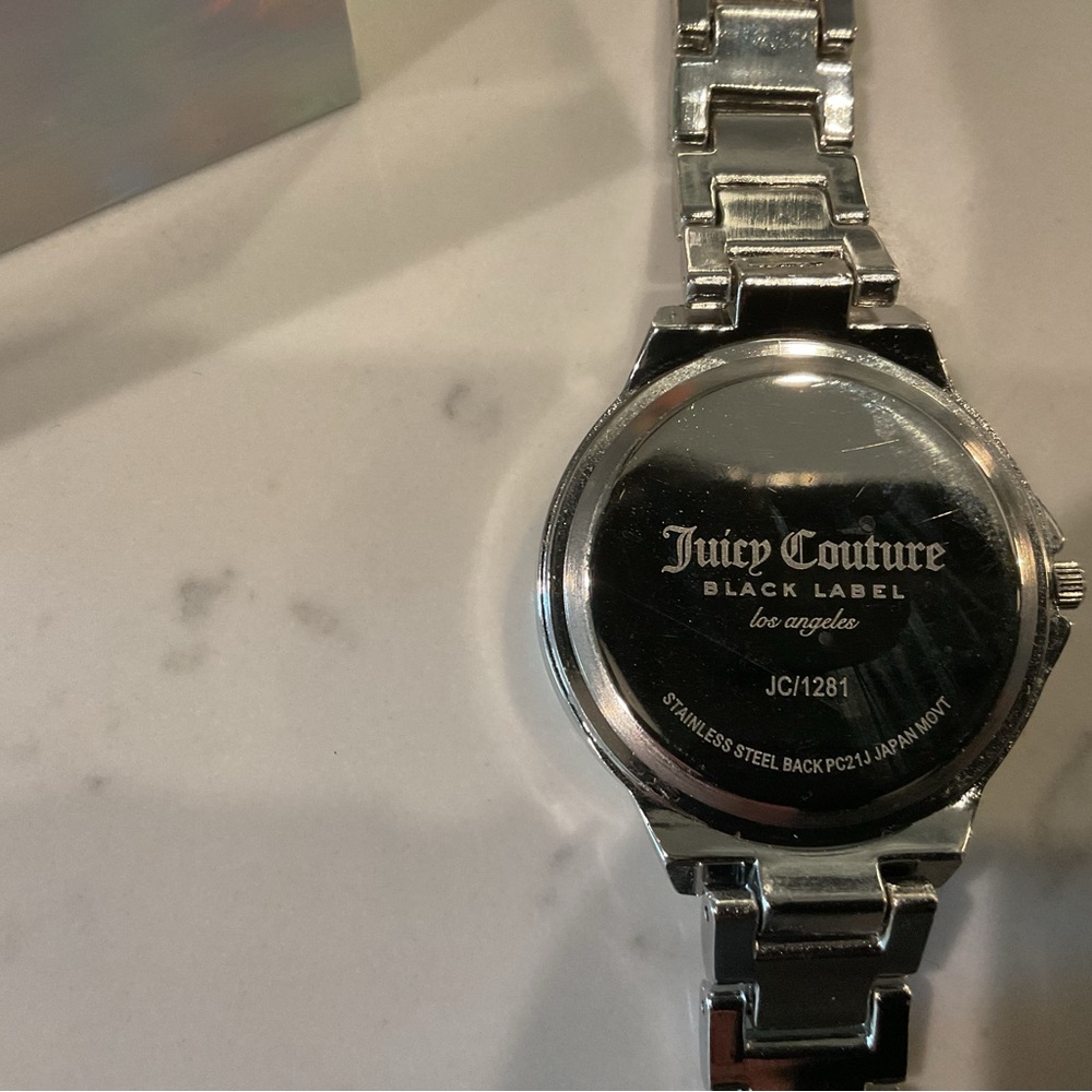 Juicy Couture Glitter Dial Watch and Bracelet Set - Picture 8 of 11